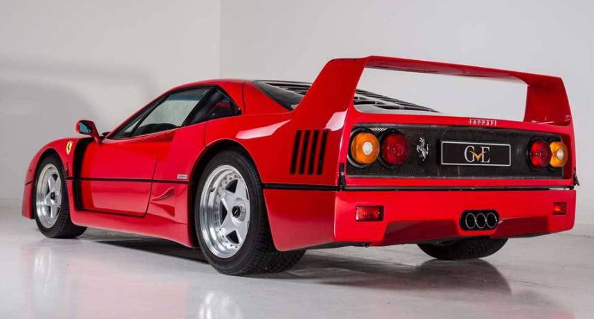 Ferrari F40 Eric Clapton