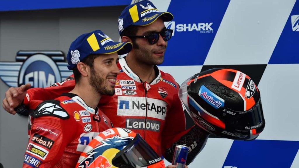 Dovizioso Petrucci MotoGP