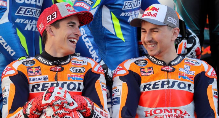 Marc Marquez e Jorge Lorenzo