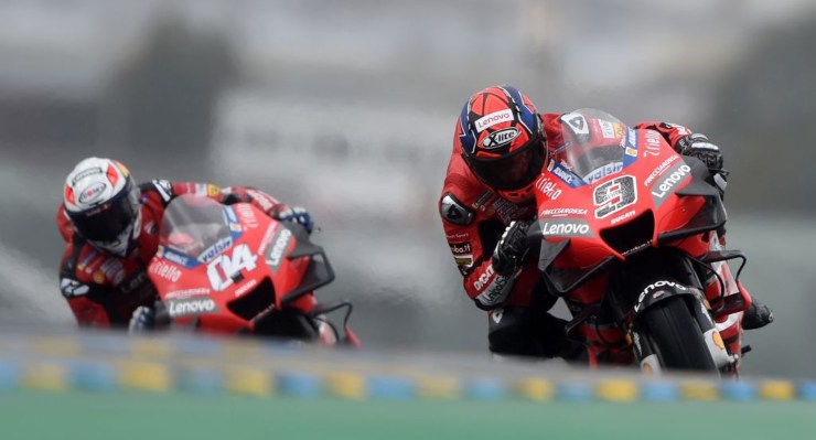 Danilo Petrucci e Andrea Dovizioso 