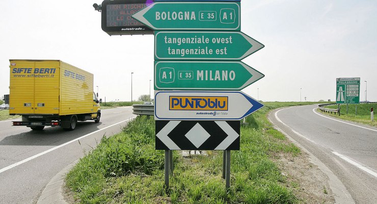 Traffico in autostrada