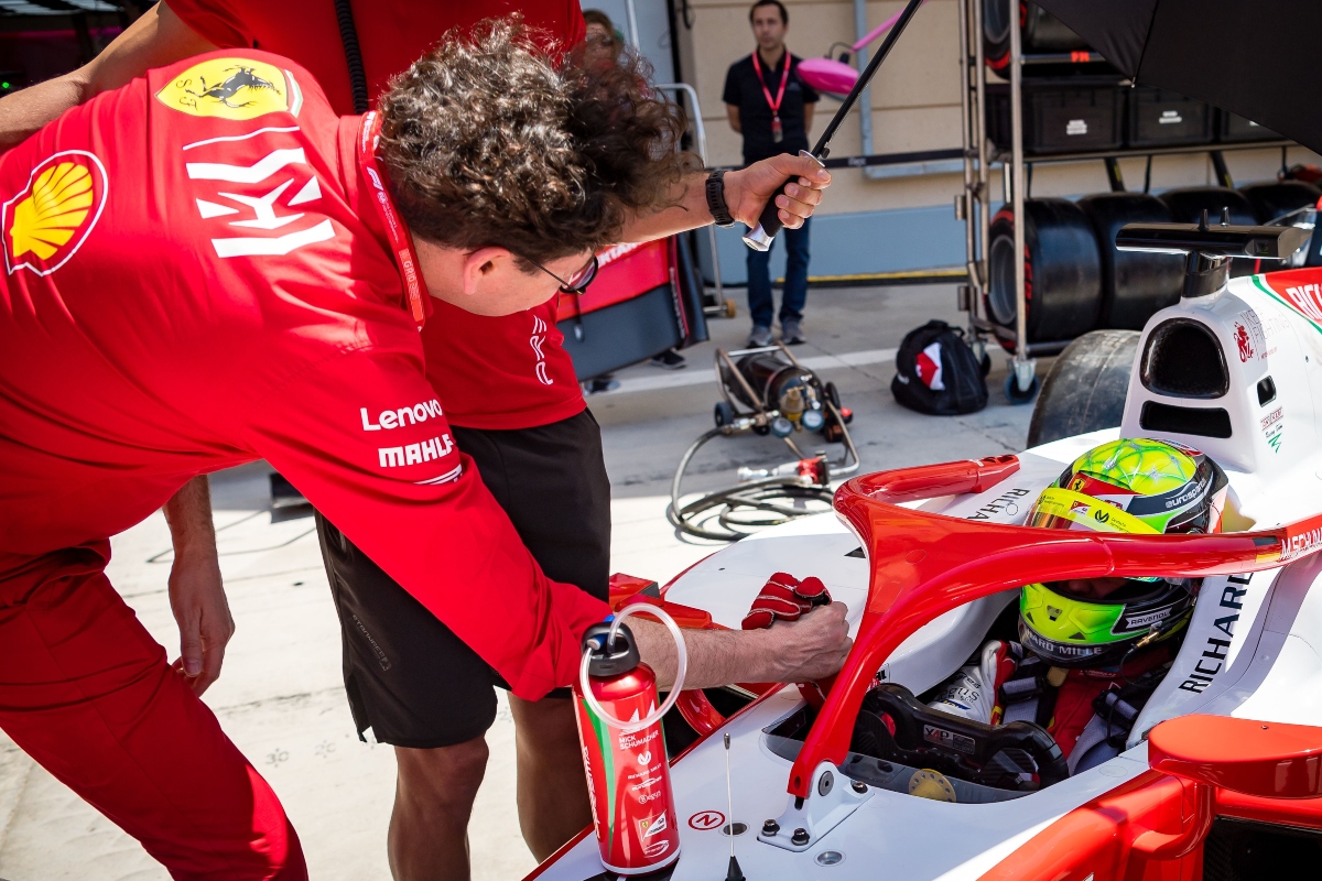 Mattia Binotto e Mick Schumacher (Getty Images)