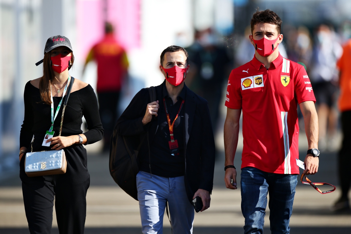 Nicolas Todt e Charles Leclerc (Getty Images)