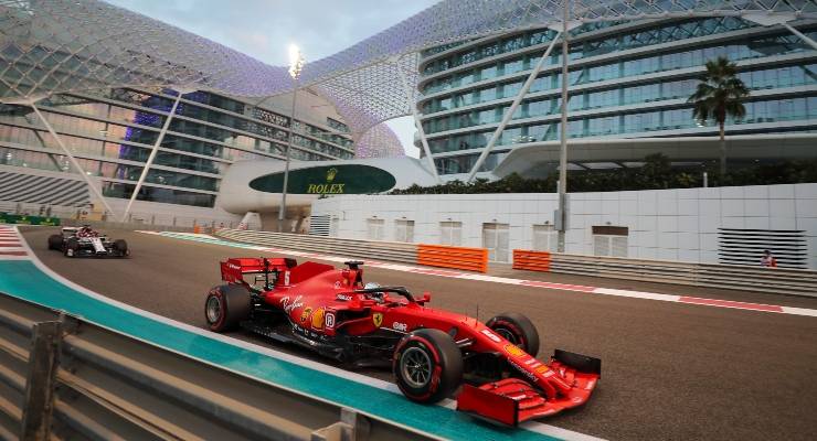 Sebastian Vettel ai tempi in cui correva con la Ferrari