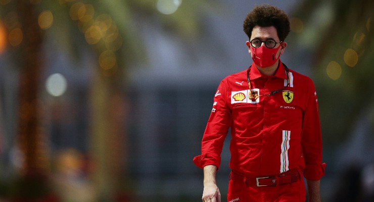 Il team principal della Ferrari, Mattia Binotto