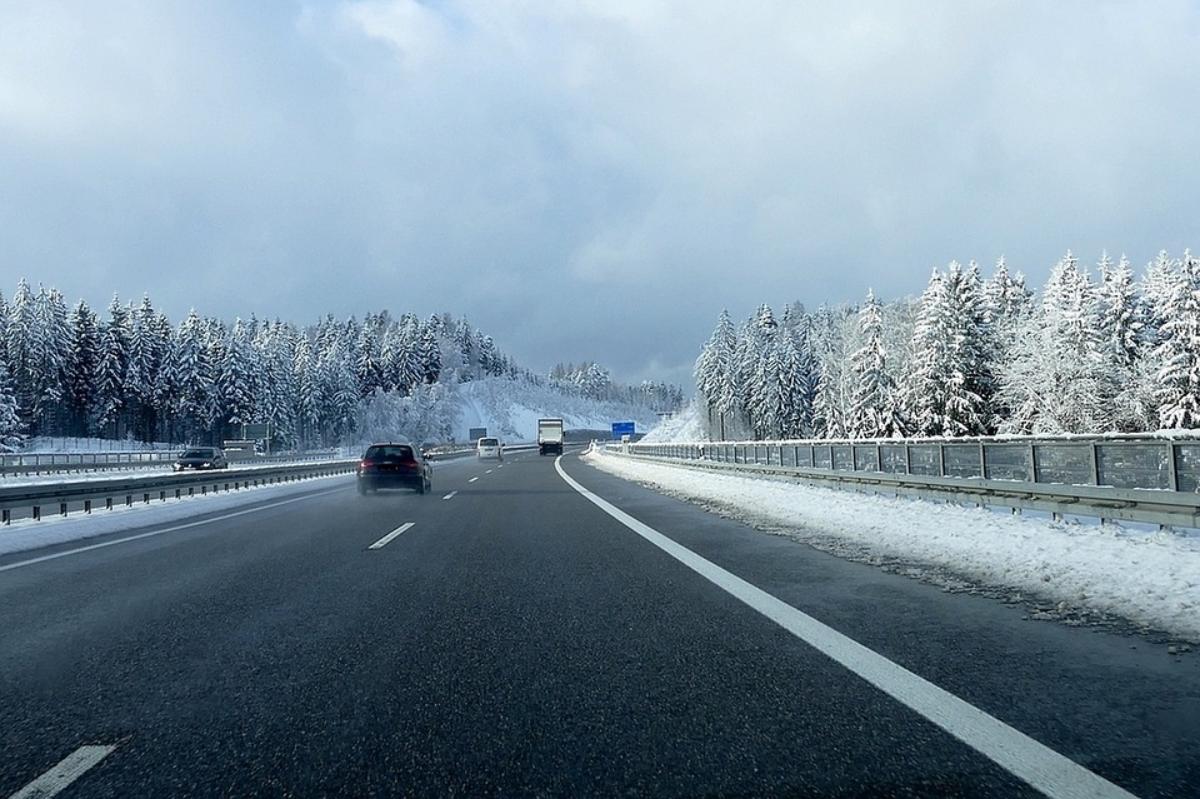 Neve in autostrada