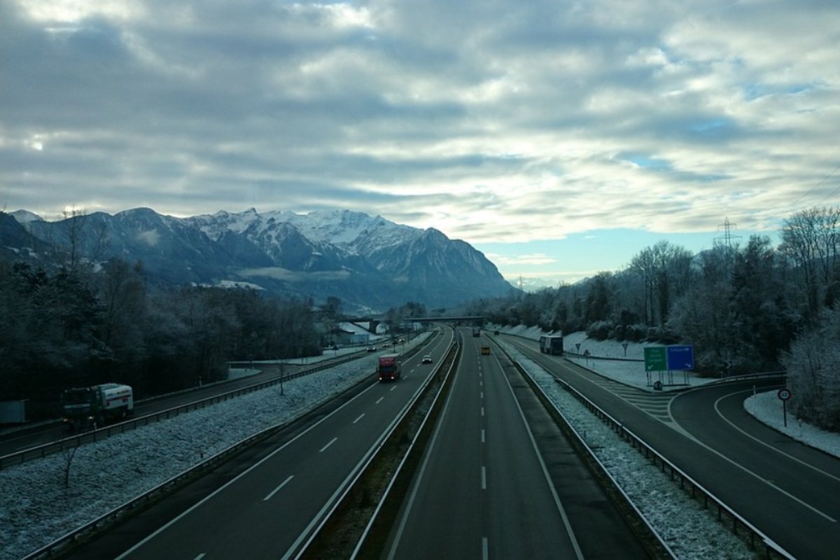 Neve in autostrada