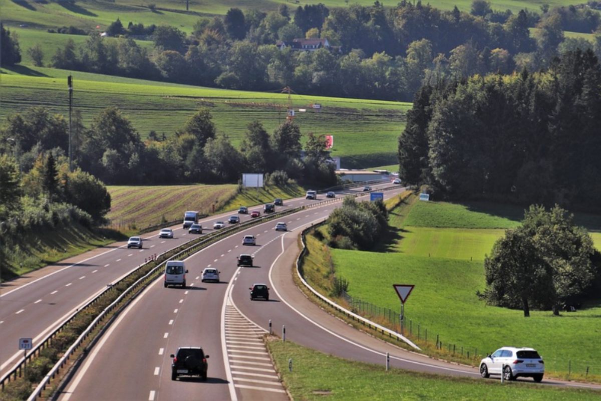 Traffico in autostrada