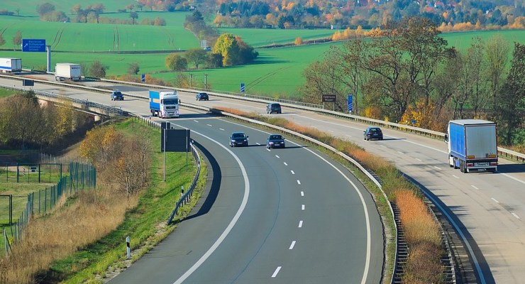 Traffico in autostrada