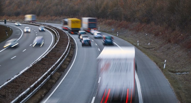 Traffico in autostrada