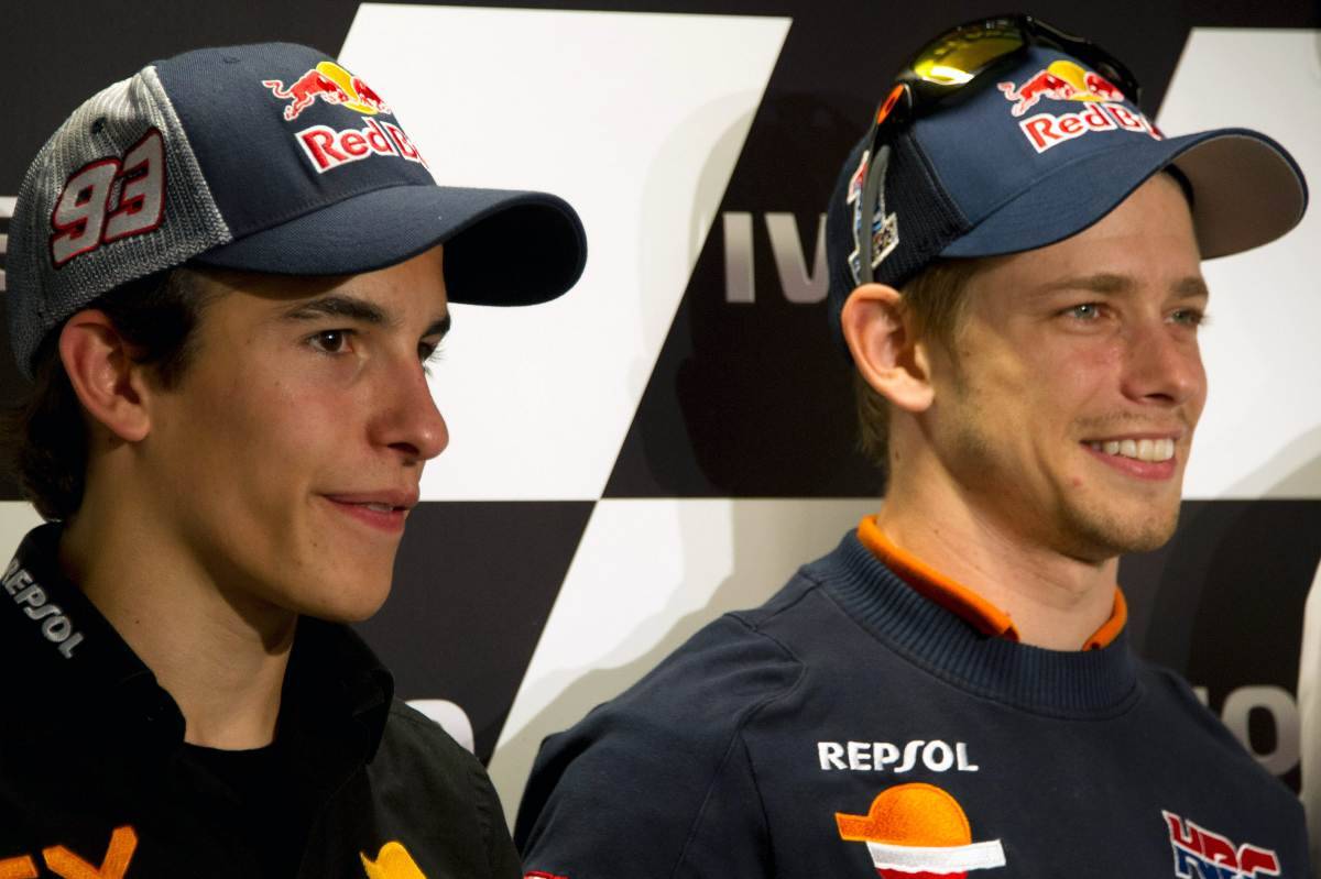 Marc Marquez e Casey Stoner