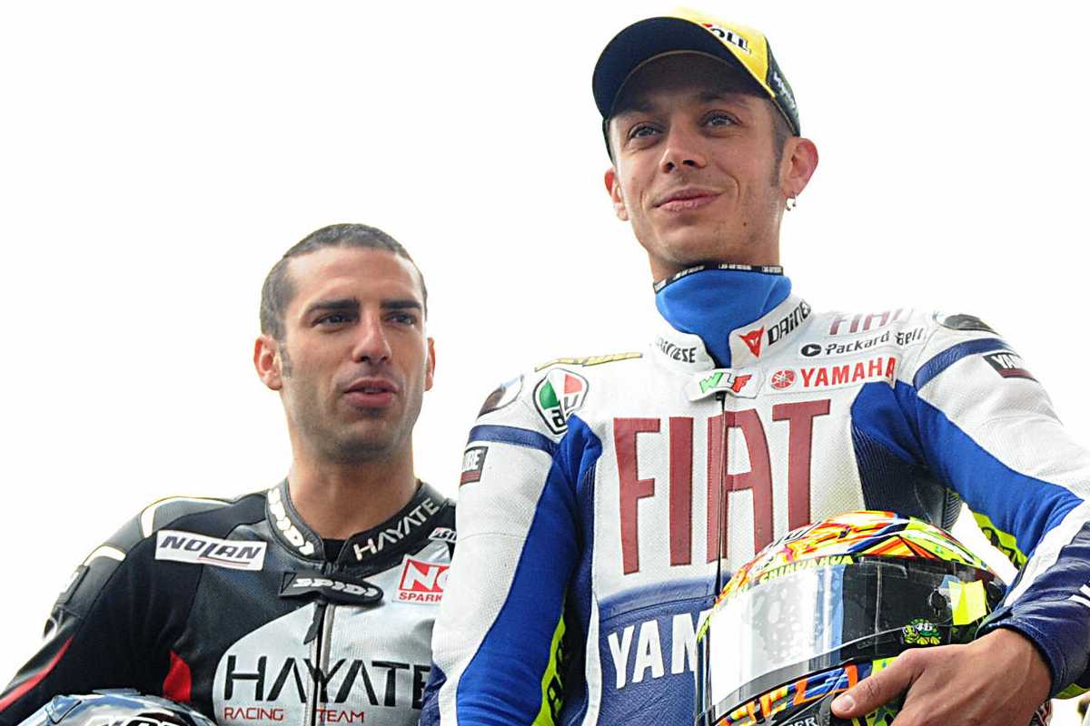 Marco Melandri e Valentino Rossi