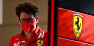 Il team principal della Ferrari, Mattia Binotto (Foto Mark Thompson/Getty Images)