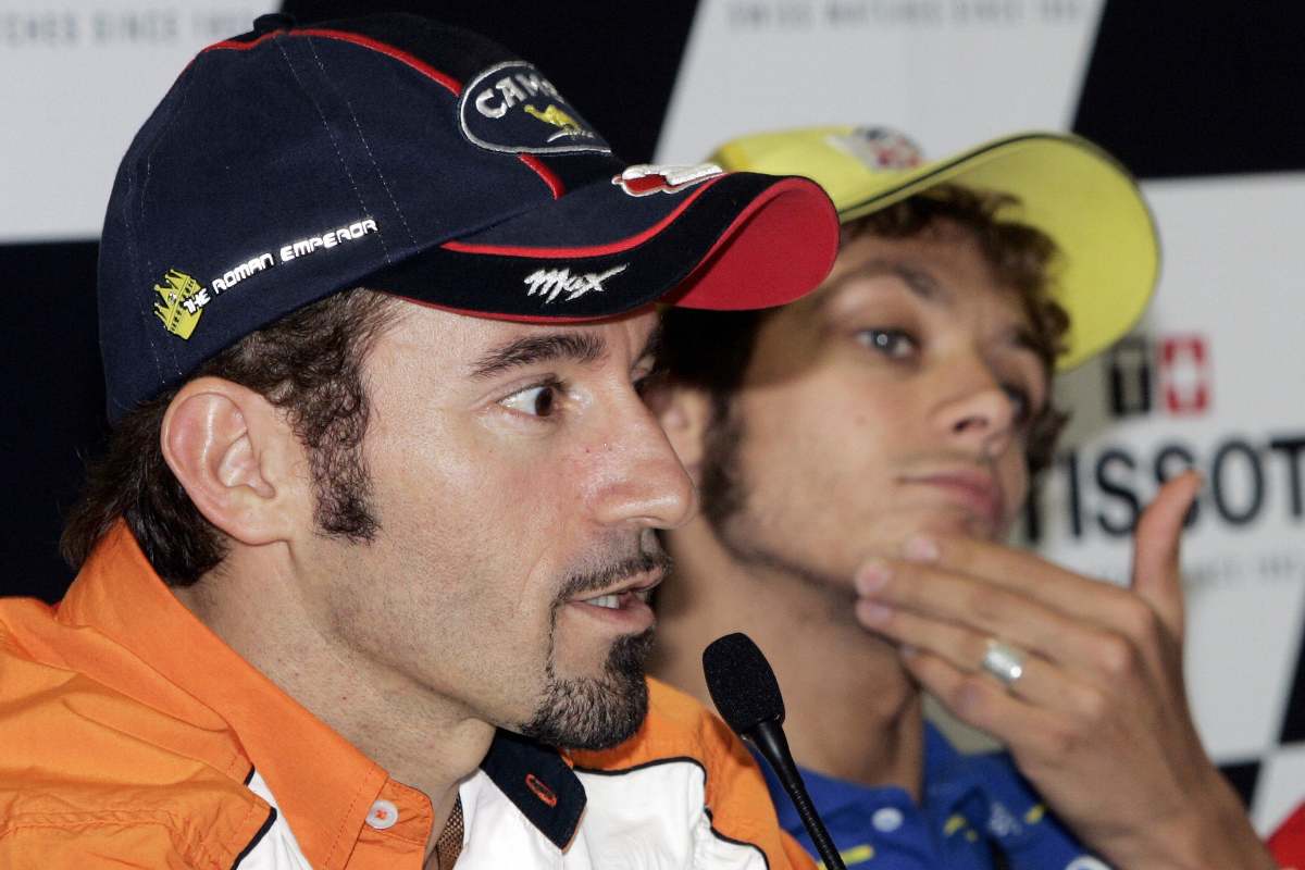 Max Biaggi e Valentino Rossi