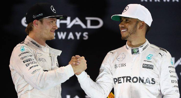 Nico Rosberg e Lewis Hamilton