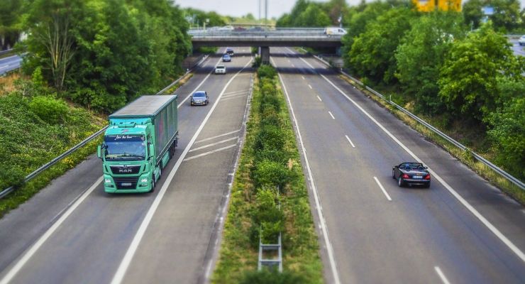 Traffico in autostrada