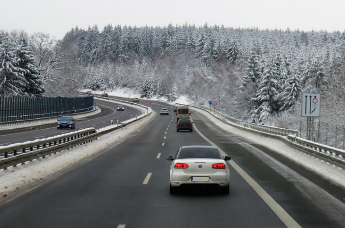 Neve in autostrada