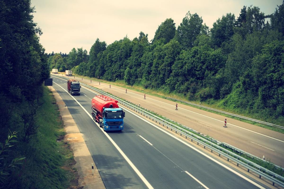 Traffico in autostrada