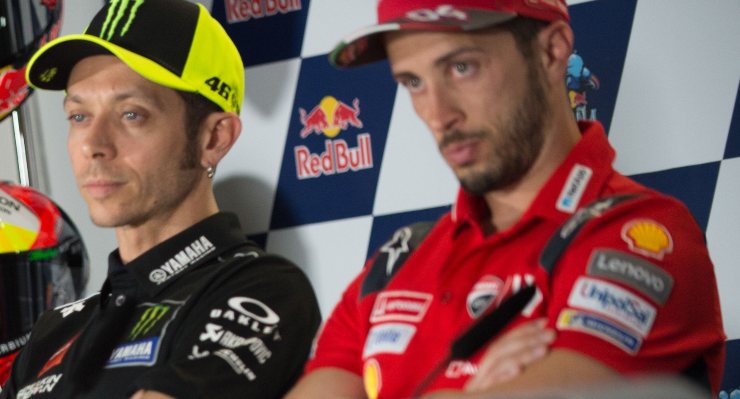 Valentino Rossi e Andrea Dovizioso