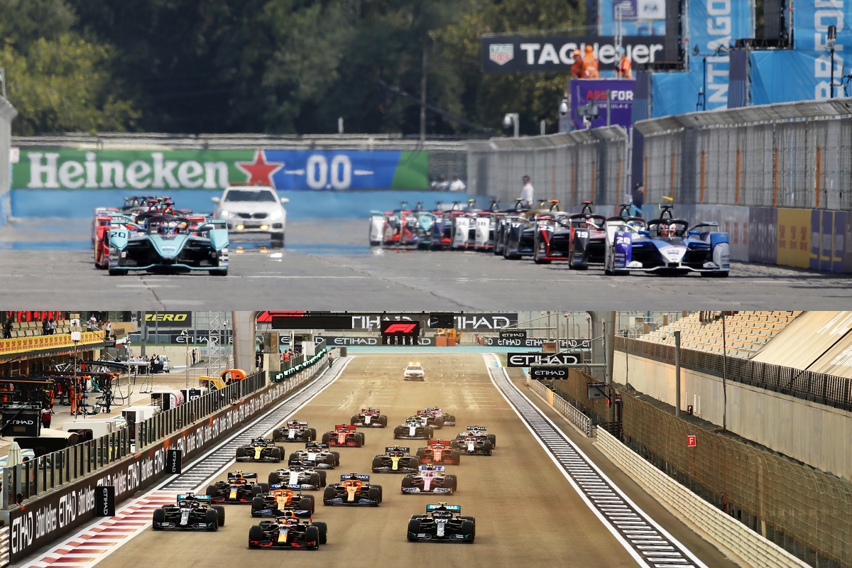 Formula 1 e Formula E (Getty Images)
