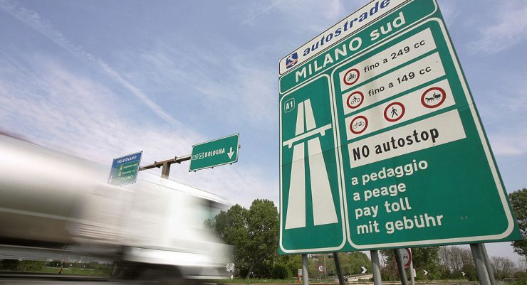 Traffico in autostrada