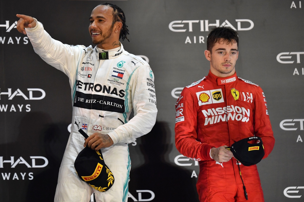 Lewis Hamilton e Charles Leclerc (Getty Images)