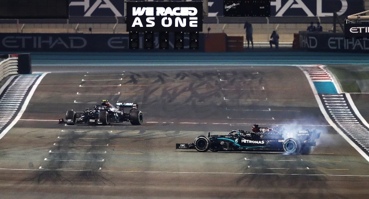 Lewis Hamilton e Valtteri Bottas (Getty Images)