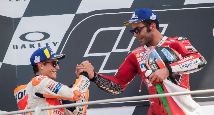 Marc Marquez e Petrucci (Getty Images)