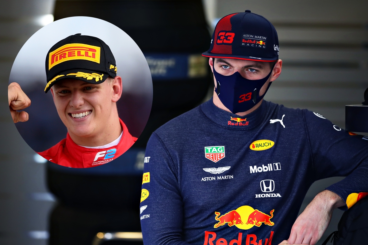 Max Verstappen e Mick Schumacher (Getty Images)