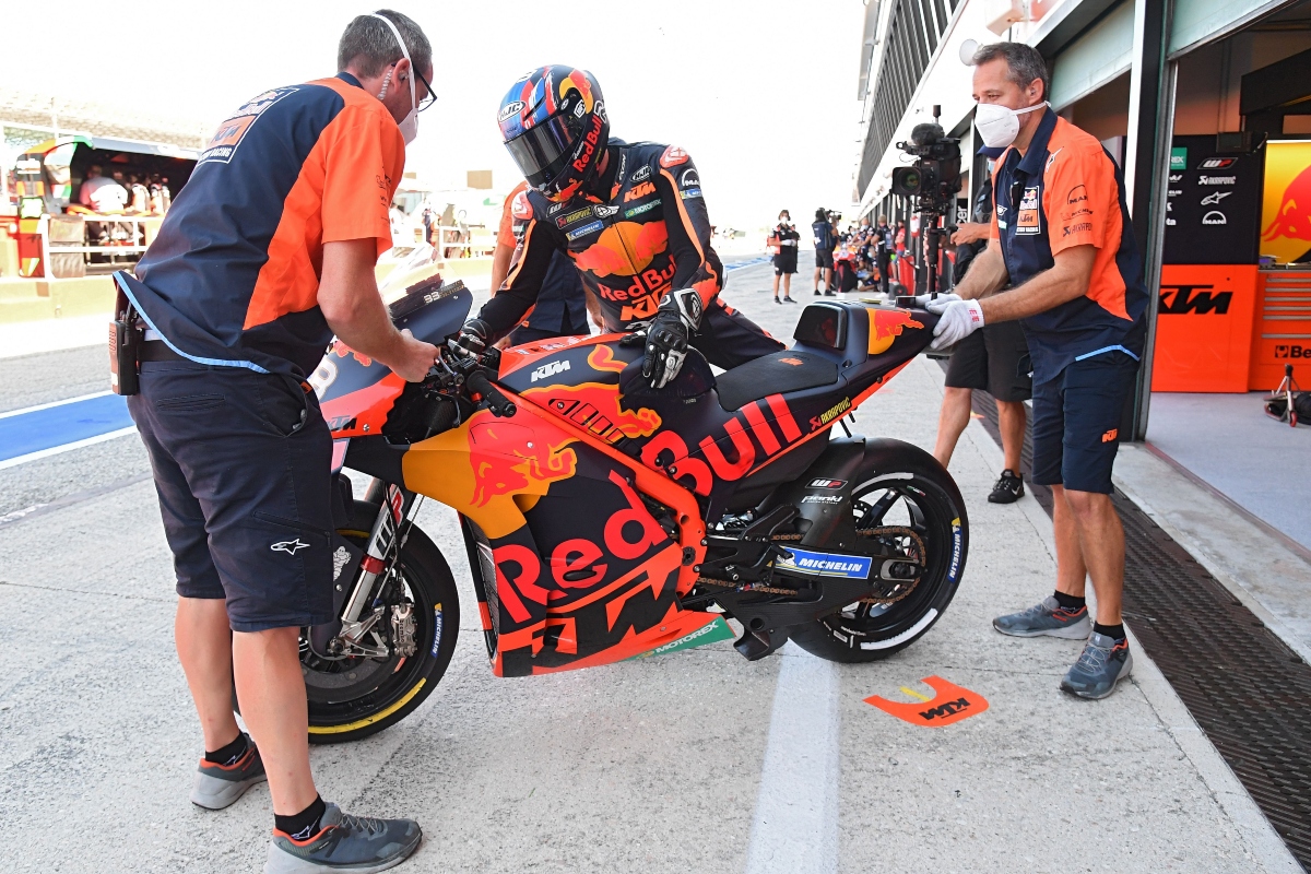 Meccanici KTM (Getty Images)