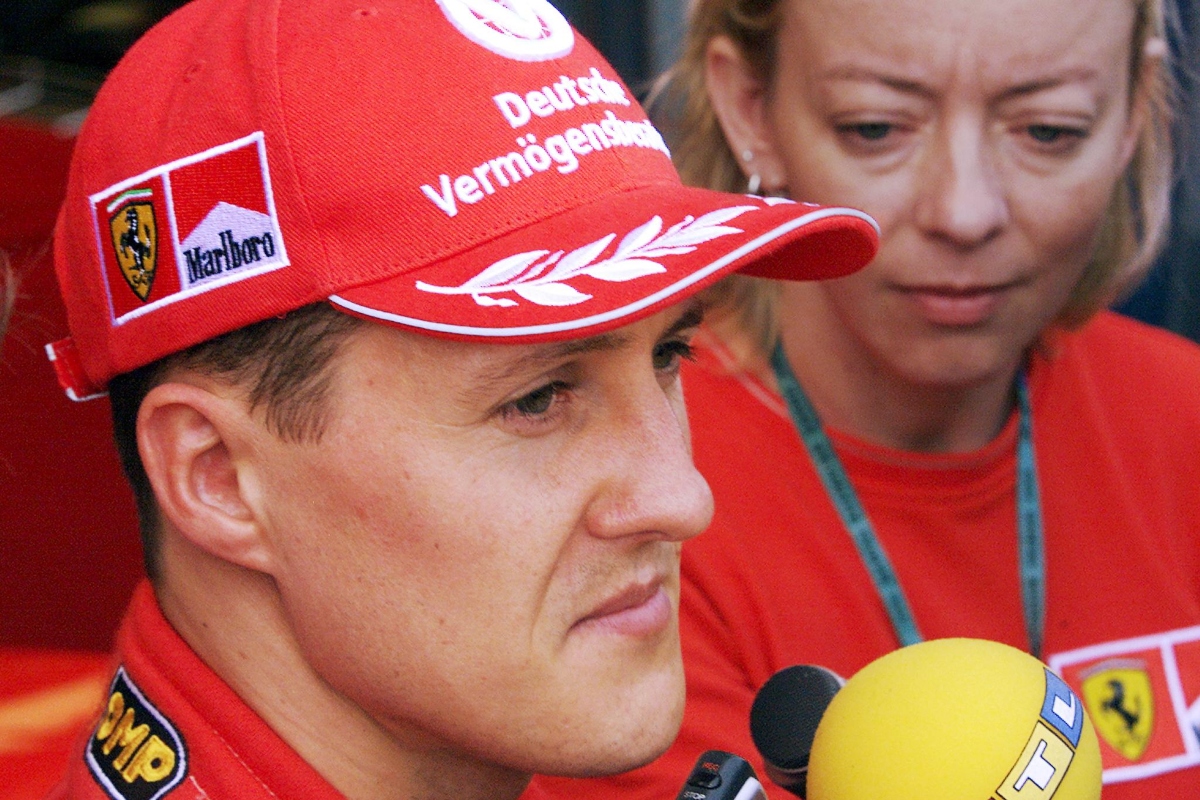 Michael Schumacher e Sabine Kehm (Getty Images)