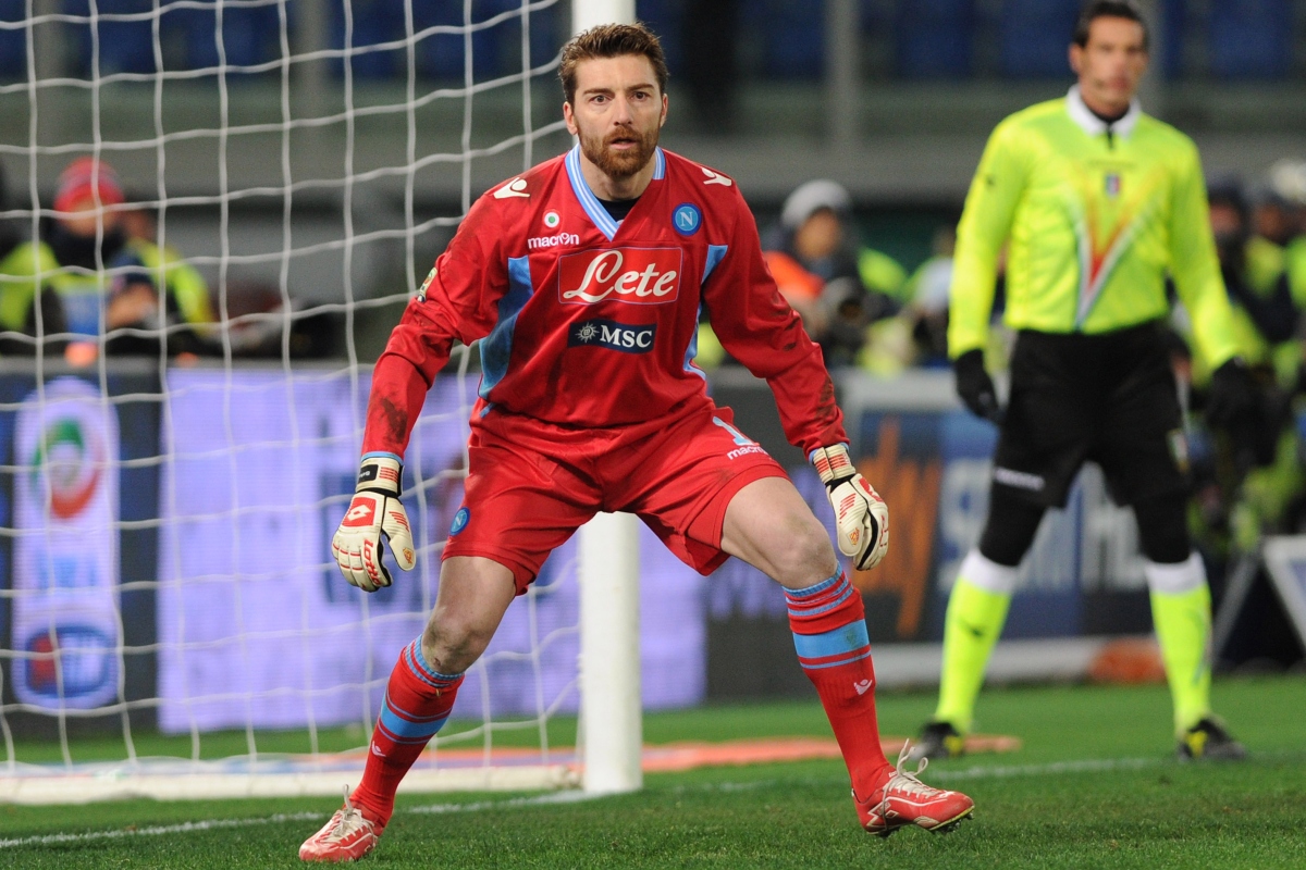 Morgan De Sanctis con la maglia del Napoli (Getty Images)