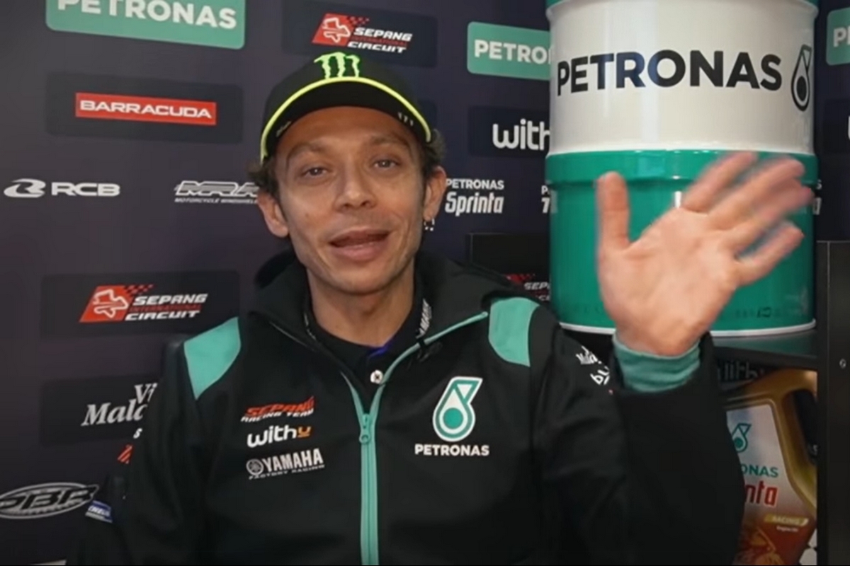 Valentino Rossi con Petronas (Facebook)