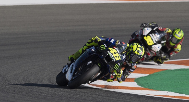 Valentino Rossi e Cal Crutchlow (Getty Images)