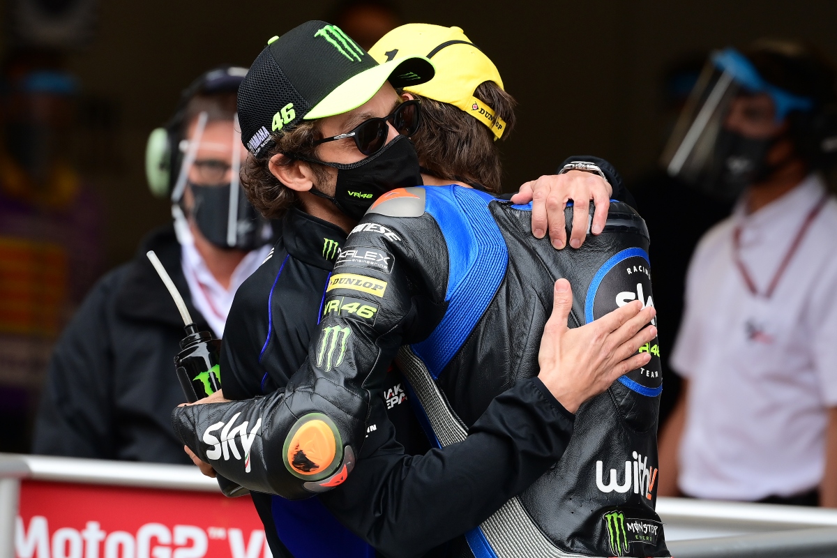 Valentino Rossi e Luca Marini (Getty Images)