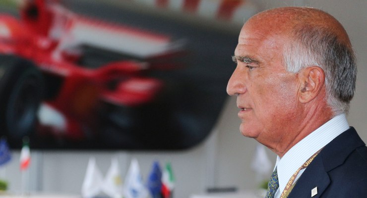 Il presidente dell'Automobile Club d'Italia, Angelo Sticchi Damiani