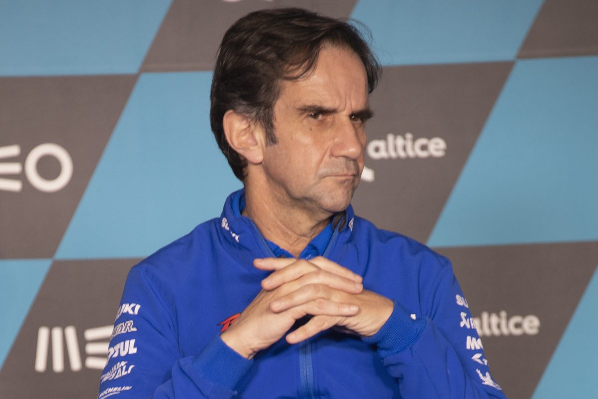 Davide Brivio, ormai ex team principal della Suzuki in MotoGP