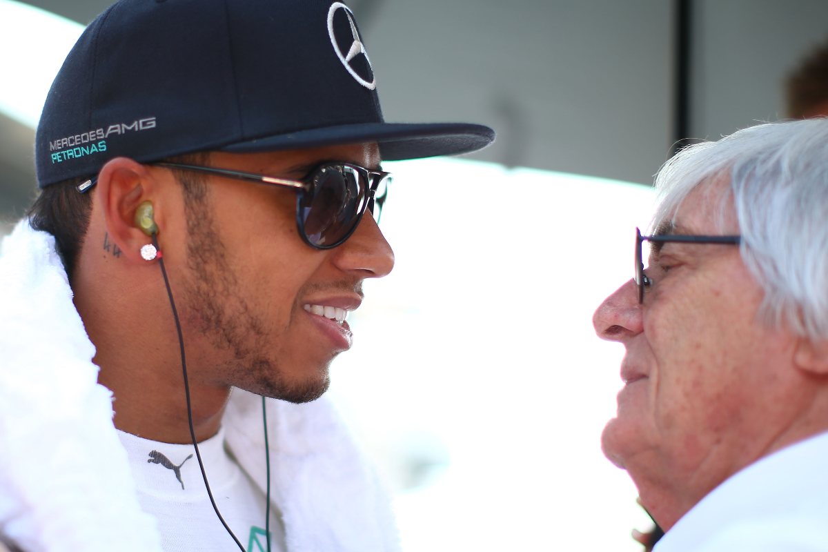 Lewis Hamilton e Bernie Ecclestone