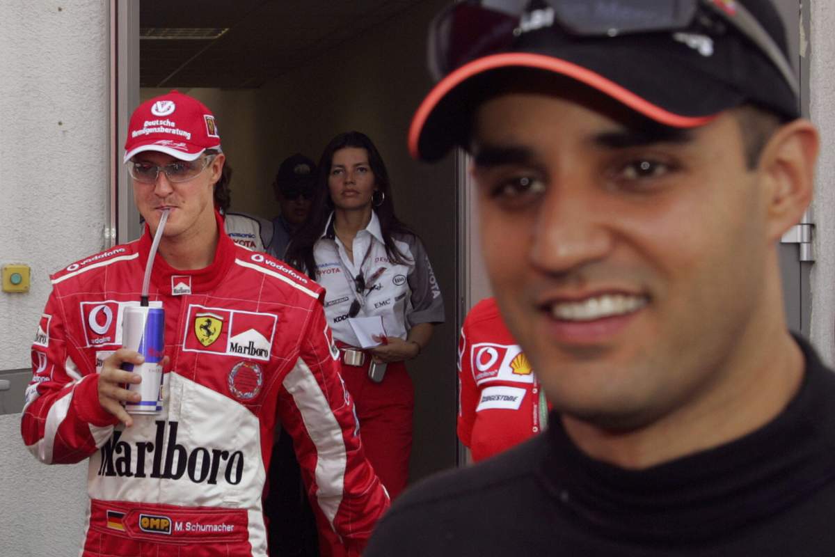Michael Schumacher e Juan Pablo Montoya