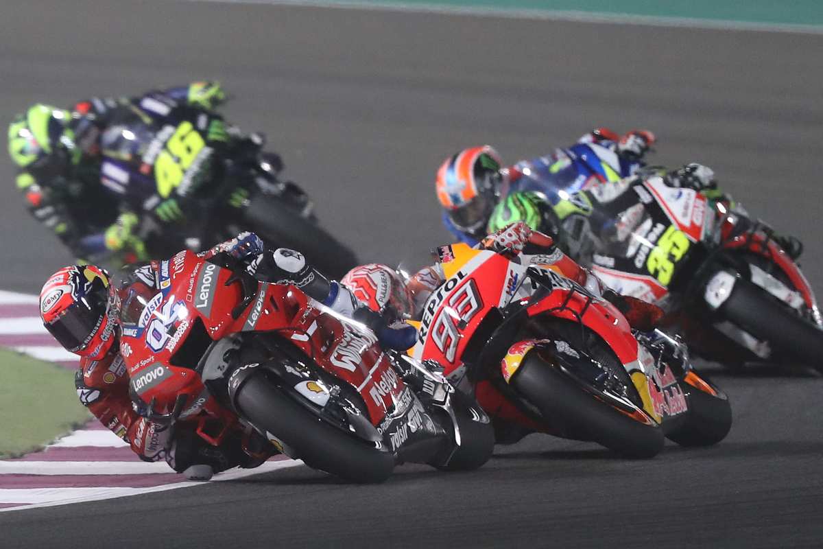 Il Gran Premio del Qatar di MotoGP 2019 a Losail