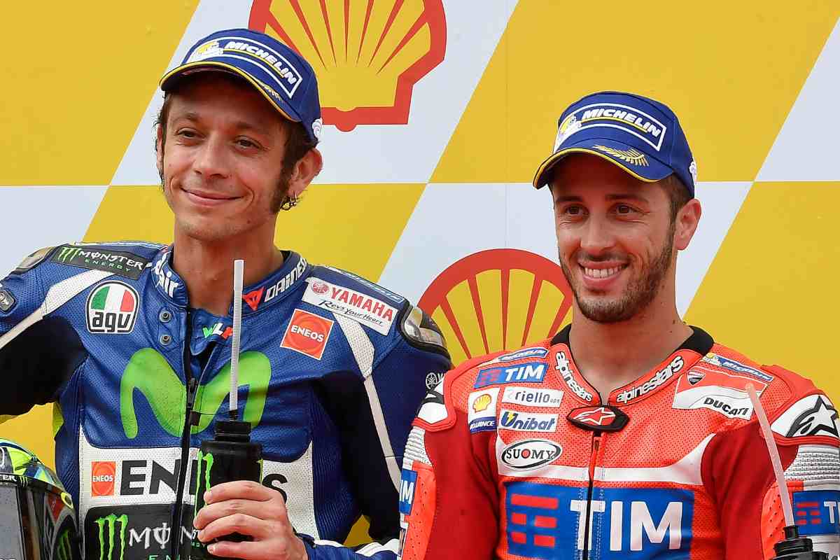 Valentino Rossi e Andrea Dovizioso