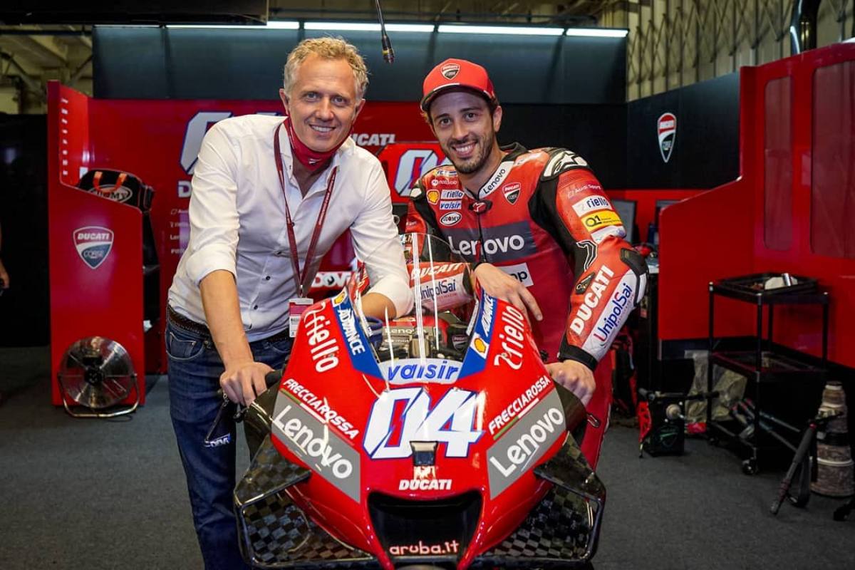 Simone Battistella e Andrea Dovizioso