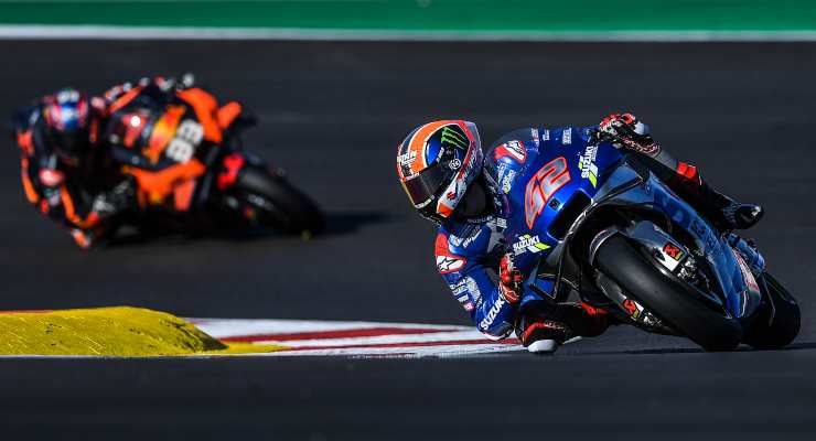 Alex Rins in pista (Getty Images)