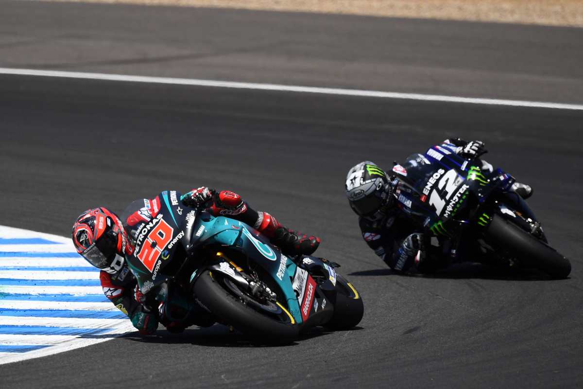 Fabio Quartararo e Maverick Vinales (Getty Images)