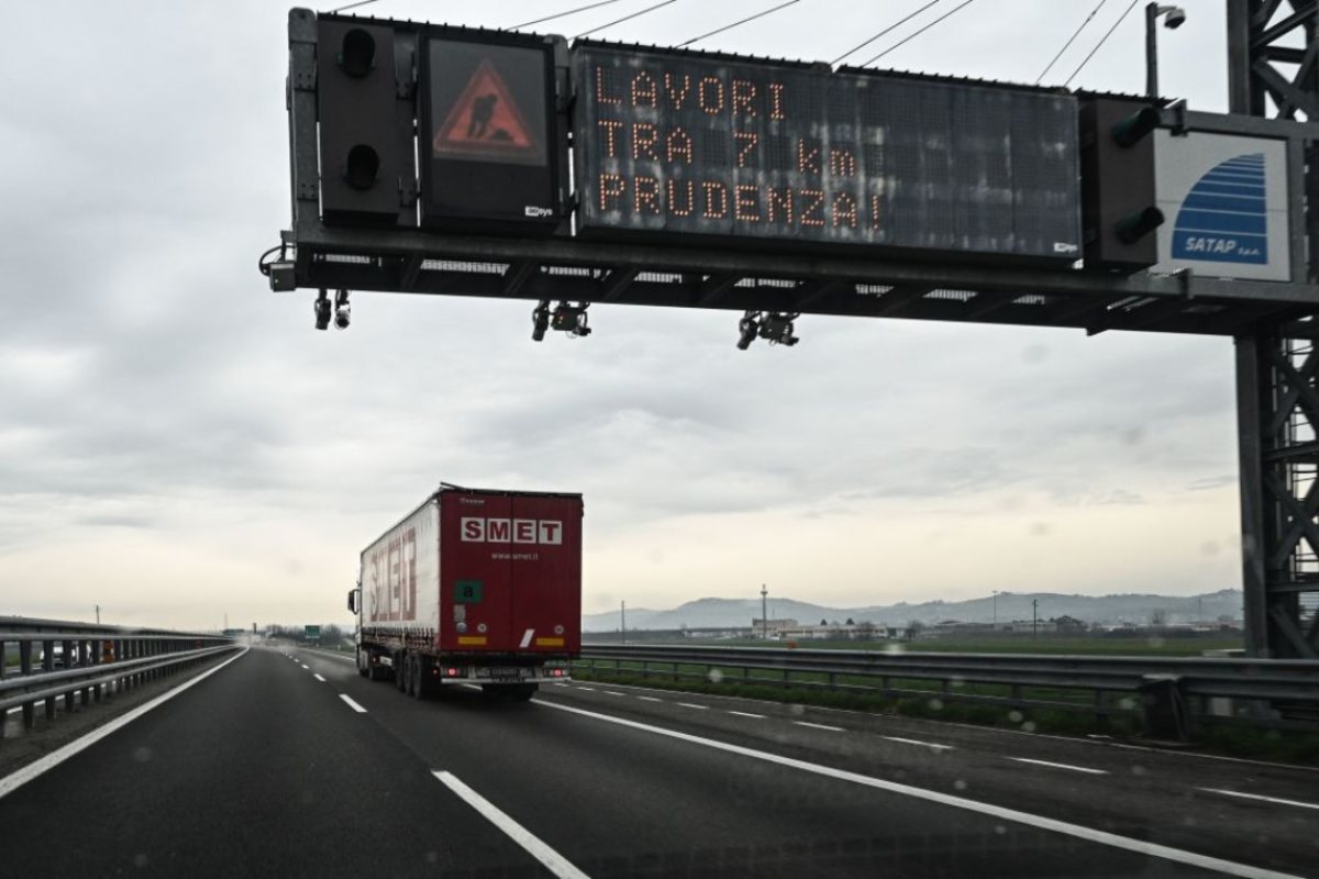 Traffico in autostrada