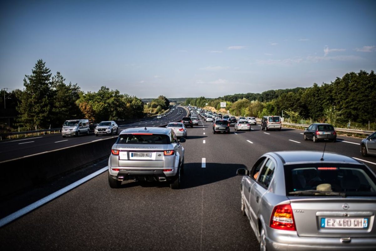 Traffico in autostrada