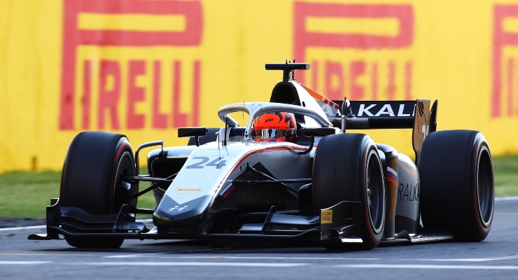 Mazepin in pista (Getty Images)