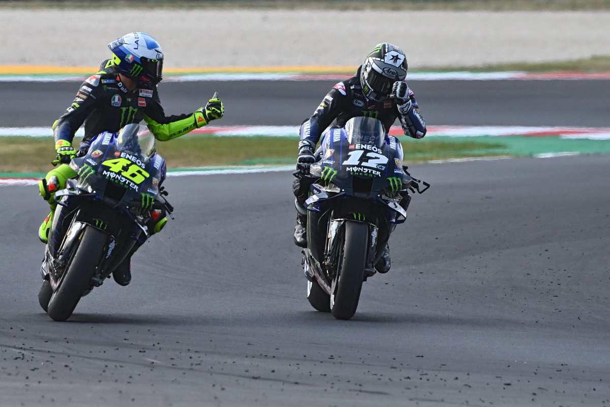 Valentino Rossi e Maverick Vinales (Getty Images)