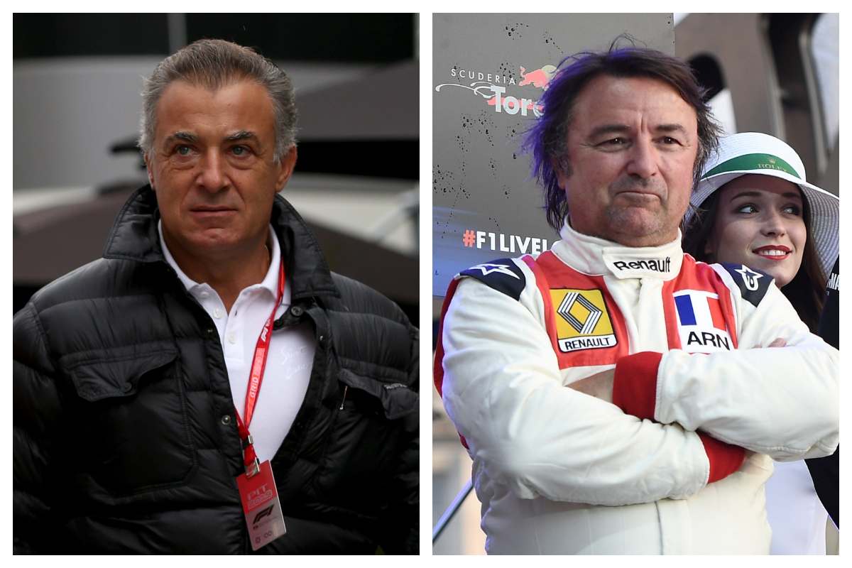 Jean Alesi e René Arnoux