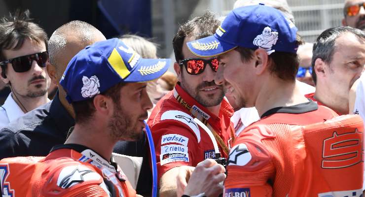 Jorge Lorenzo e Andrea Dovizioso